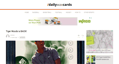 Desktop Screenshot of dailywax.com